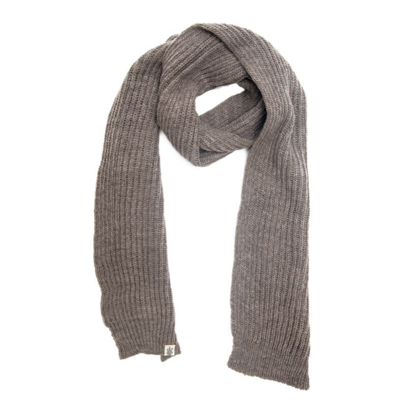 Nirvanna Designs Laurent Hand-Knit Wool Scarf