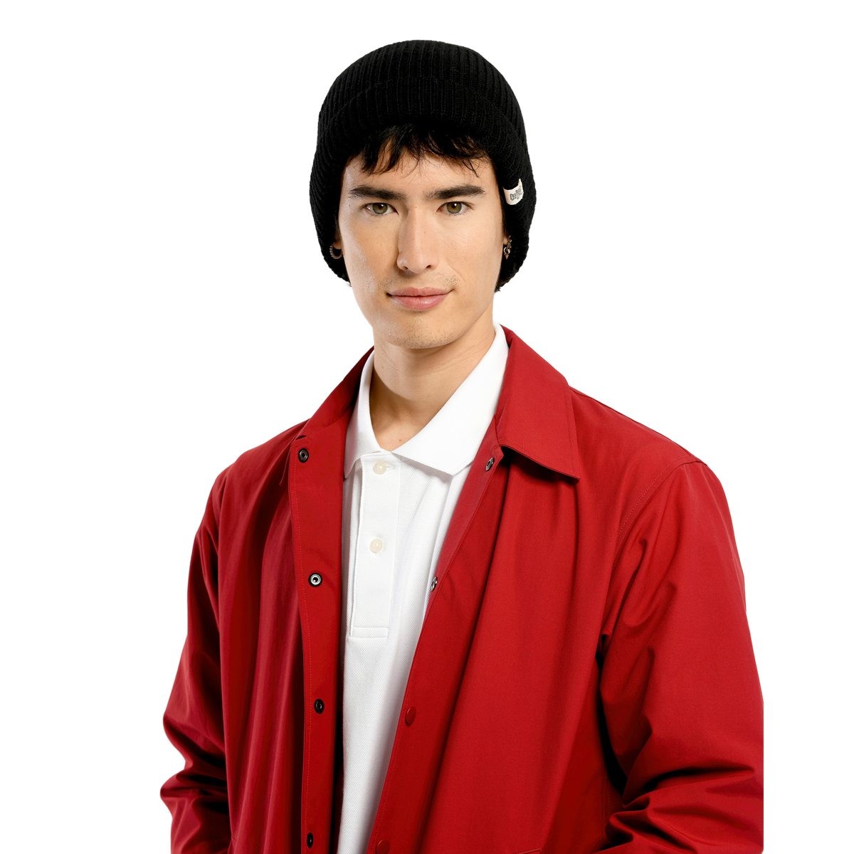 Nirvanna Designs Bond Hand-Knit Wool Ribbed Beanie