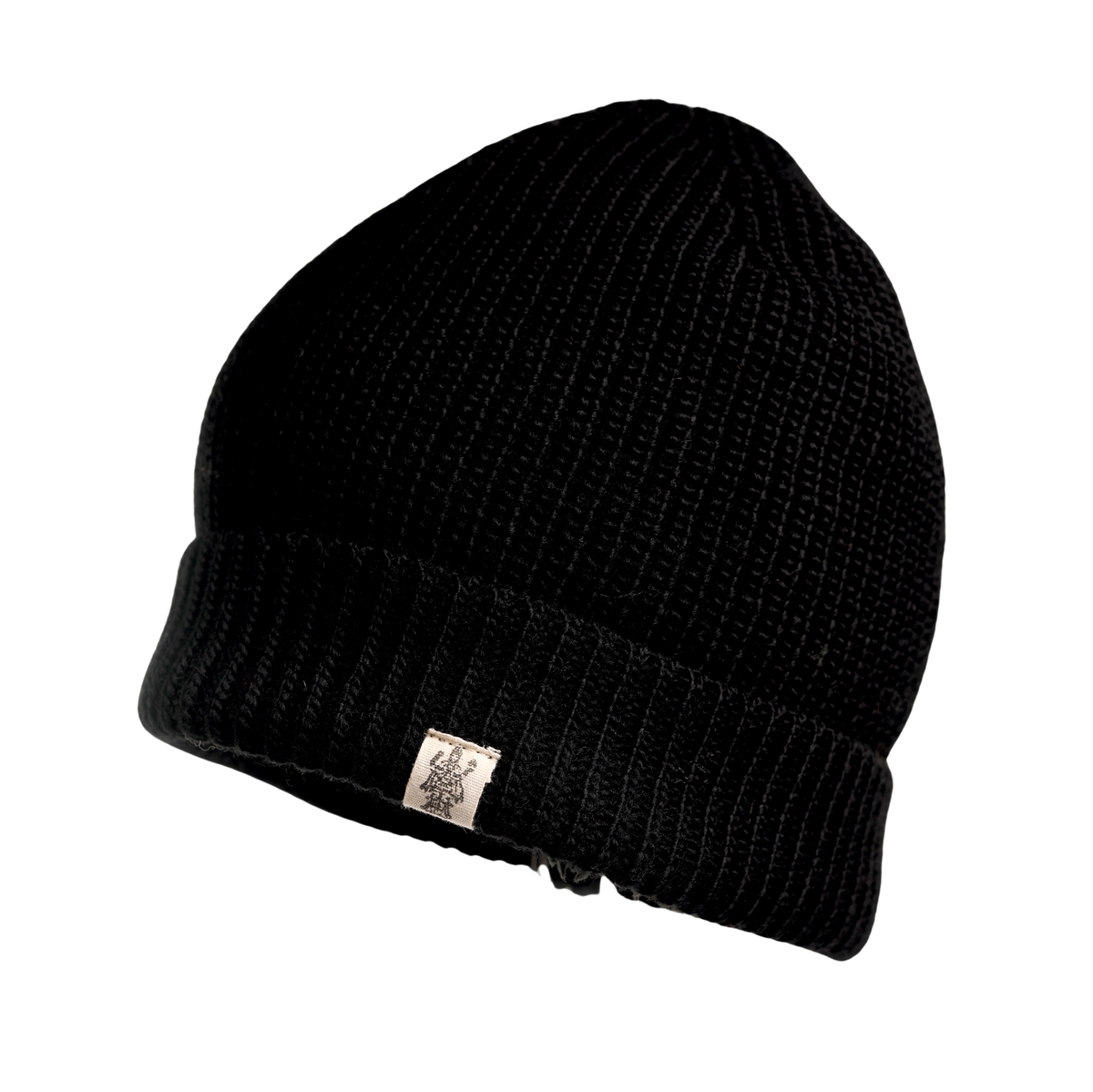 Nirvanna Designs Bond Hand-Knit Wool Ribbed Beanie