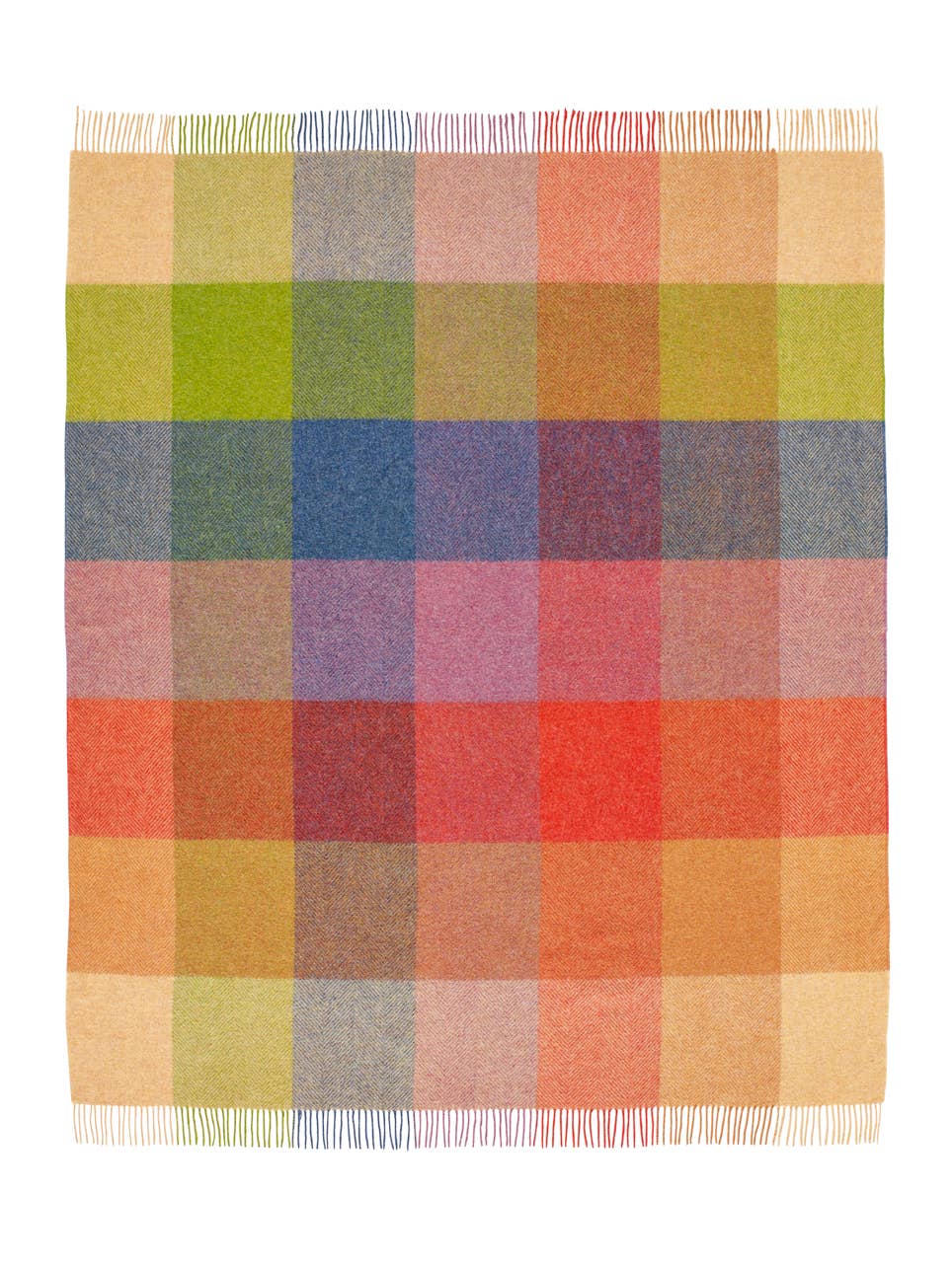 Bronte Moon Harland Shetland PNW Merino Wool Throw Blanket Collection