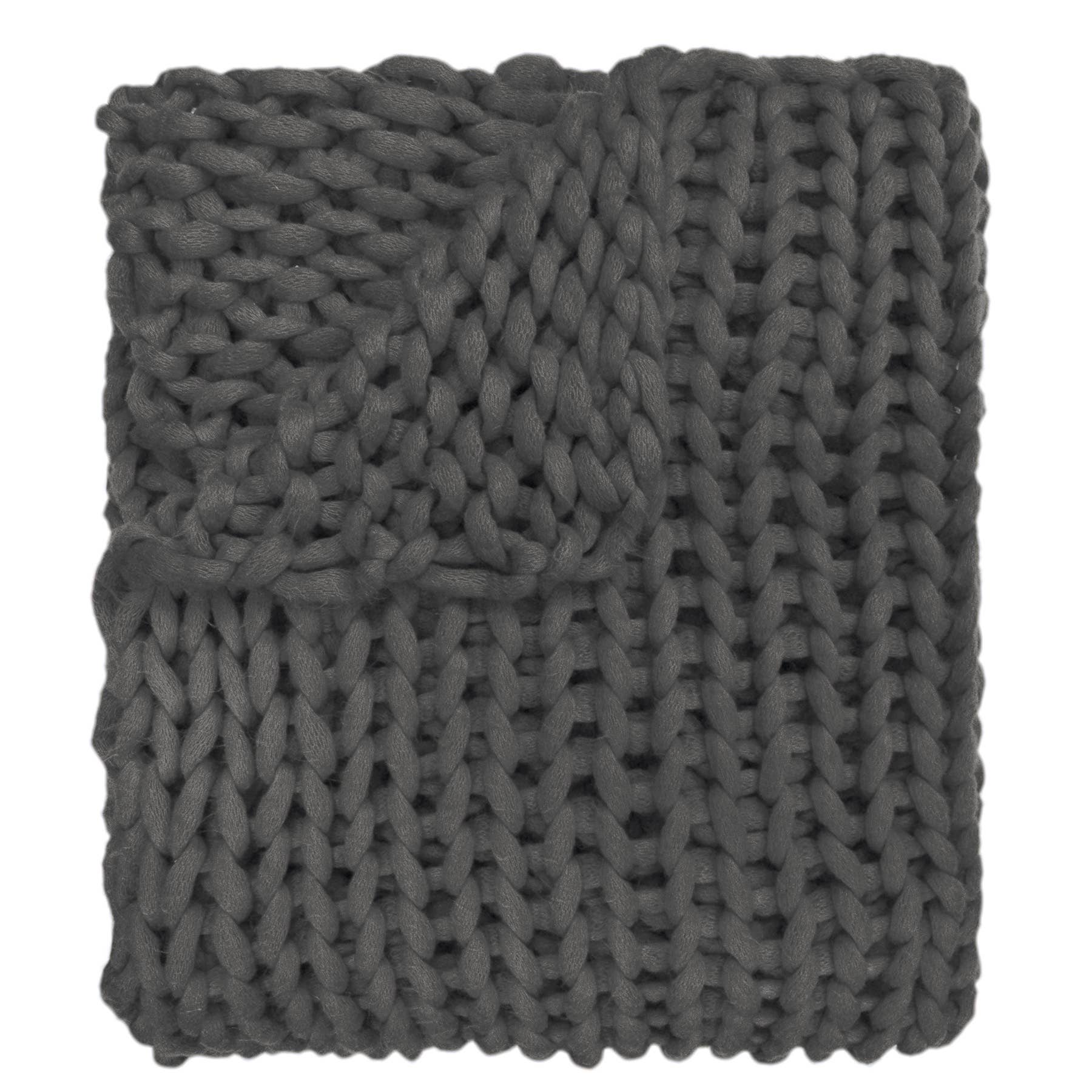 Donna Sharp Chunky Knit Throw Blanket