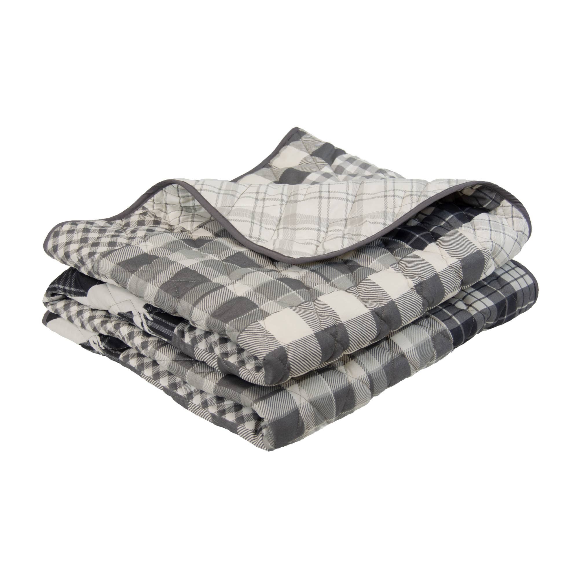 Donna Sharp Ridge Point Quilted Throw Blanket