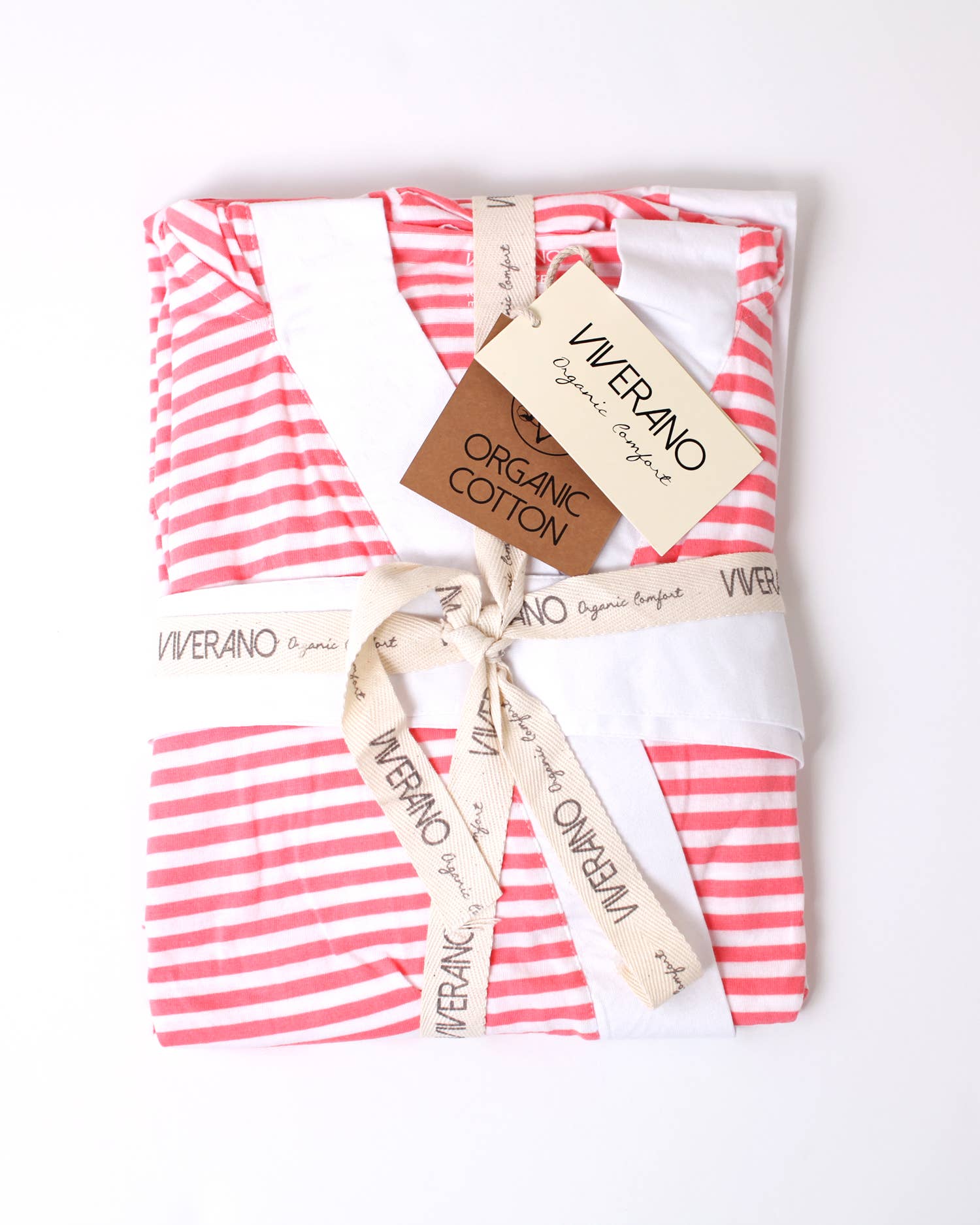 Viverano Organics Hooded Cotton Jersey Women's Robe