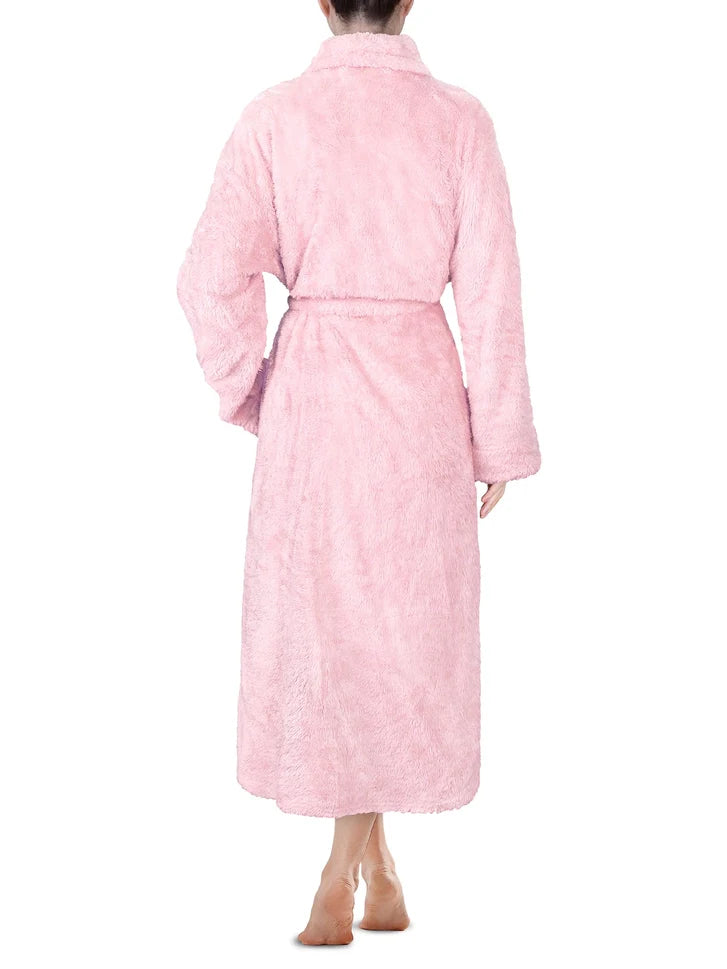 Pavilia Sherpa Fleece Women's Robe